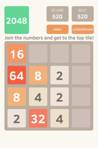 2048 - extended version to 16384 screenshot 4