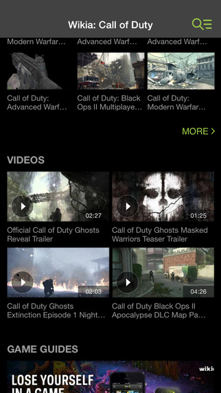 【免費書籍App】Wikia: Call of Duty Fan App-APP點子