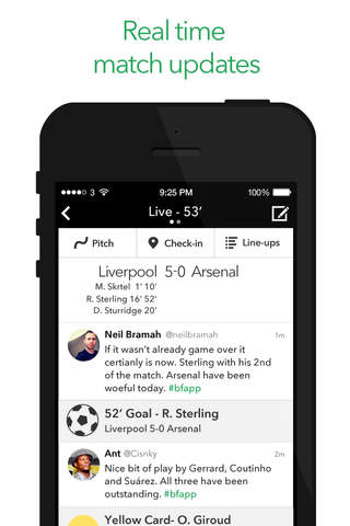 Broadcast Football App screenshot 3