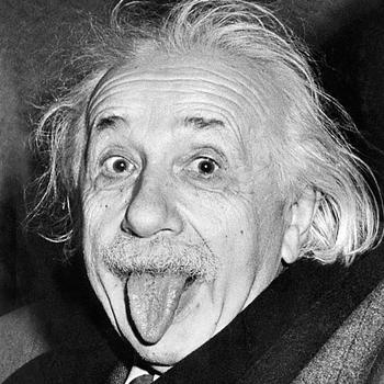 Albert Einstein quotes of a genius LOGO-APP點子