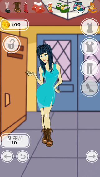 【免費遊戲App】Dress Up High School Girl - new celebrity style fashion makeover-APP點子