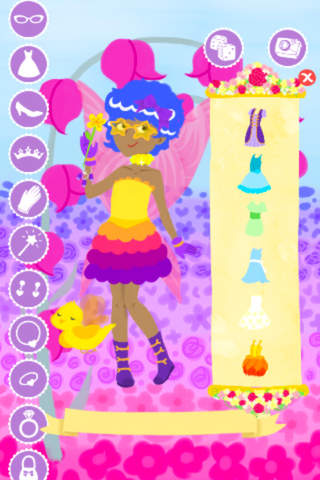 Fairy Fashion Show Dress Up Gold screenshot 2