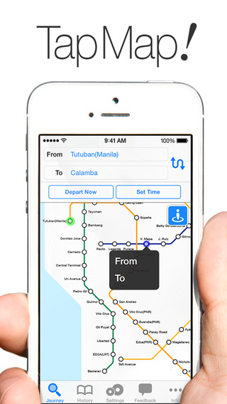 NAVITIME Transit - Manila Philippine transit app for subway and train