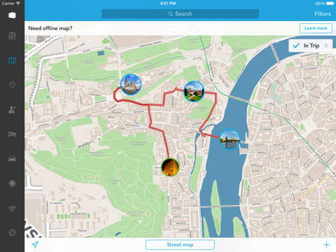 【免費旅遊App】Trip Planner, Travel Guide & Offline City Map for Czech Republic, Slovakia, Poland, Hungary, Russia and Romania-APP點子