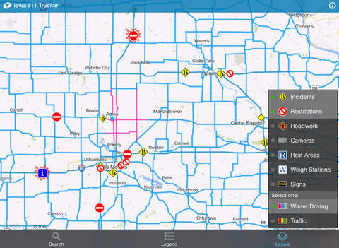 【免費旅遊App】Iowa 511 Trk-APP點子