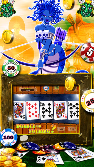 【免費遊戲App】Chimera Video Poker : Big fun with classic adventure casino poker game-APP點子