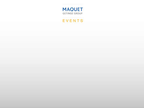 【免費商業App】MAQUET Medical Systems USA Events-APP點子