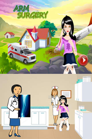 Arm Virtual Surgery Simulator & Doctor Kids Games screenshot 2