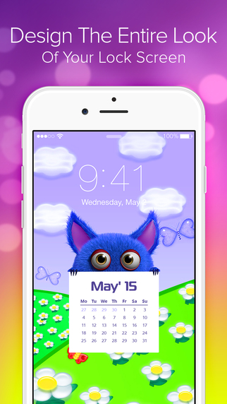 【免費生活App】Lock Screen Designer - Free Themes, Cool Wallpapers & Backgrounds for iPhone iOS 8-APP點子