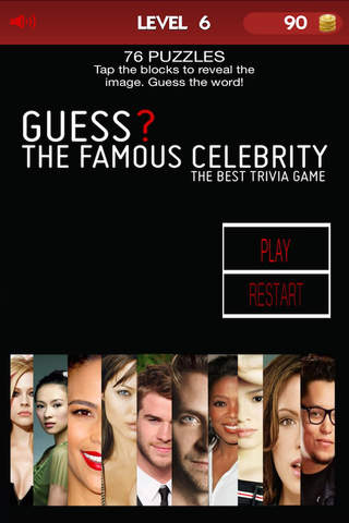 Guess The Celebrity Photo Trivia Puzzle Game screenshot 4
