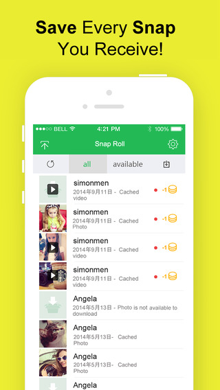 【免費工具App】SnapRoll for Snapchat - Send photos & videos from your camera roll to snapchat free - Snap Upload-APP點子