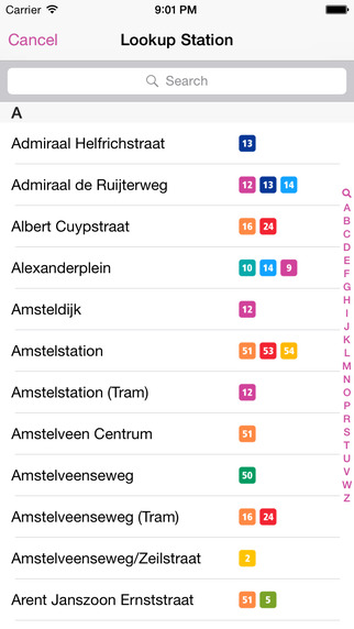 【免費旅遊App】Amsterdam Rail Map-APP點子