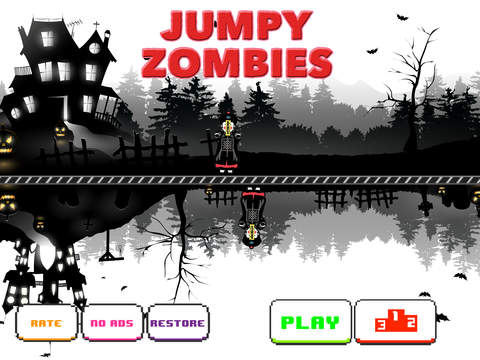 【免費遊戲App】Jumpy Chinese Zombies-APP點子