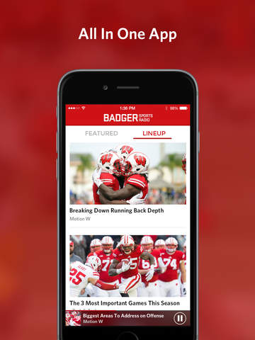 【免費運動App】Badger Sports Radio-APP點子