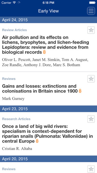 【免費教育App】Biological Journal of the Linnean Society-APP點子