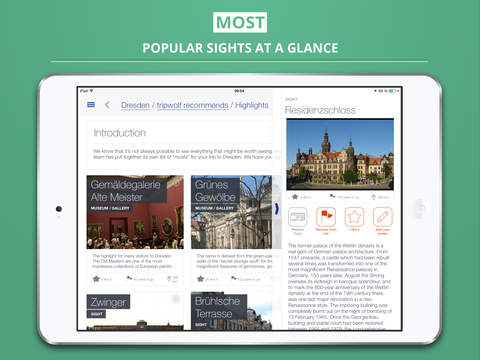 【免費旅遊App】Dresden - your travel guide with offline maps from tripwolf (guide for sights, restaurants and hotels)-APP點子