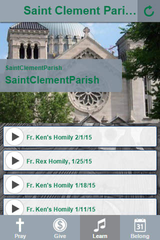 Saint Clement Parish screenshot 2