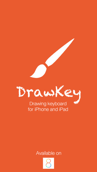 DrawKey drawing keyboard for iOS8