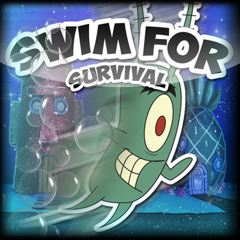 Swim For Survival - SpongeBob Version LOGO-APP點子