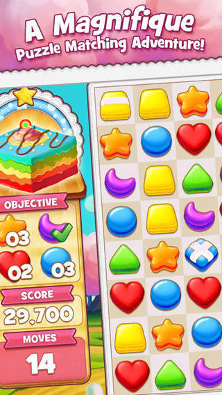 【免費遊戲App】Cookie Heroes - candy gingerbread donut blast game-APP點子