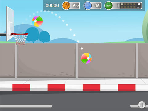 【免費遊戲App】Basket Shot!-APP點子