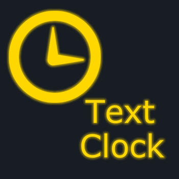 Text Clock LOGO-APP點子