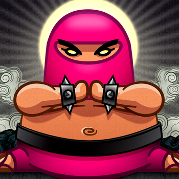 Fat Pink Ninja! LOGO-APP點子