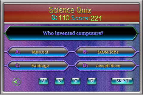 Science Quiz - New Words Scrabble Brain Game with Friends screenshot 2