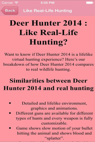 Guide For Deer Hunter 2014 - Full Video,Level,Walkthrough Guide screenshot 4