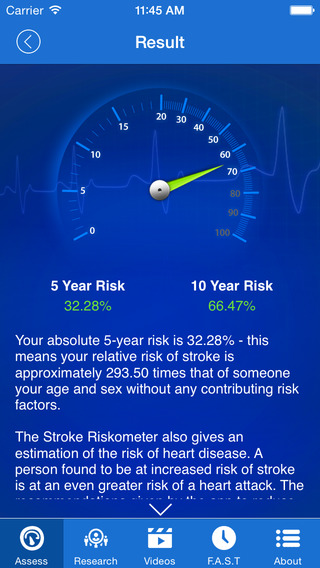 免費下載健康APP|Stroke Riskometer app開箱文|APP開箱王
