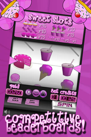 Sweet Slots - Video slots poker machine, Spin the wheel and WIN! screenshot 3