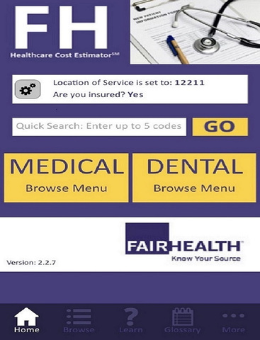 免費下載健康APP|FAIR Health Cost Lookup app開箱文|APP開箱王