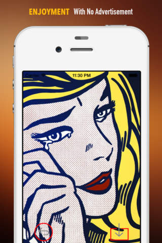 Paintings HD Wallpaper for Roy Lichtenstein and His Inspirational Quotes Backgrounds Creator screenshot 2