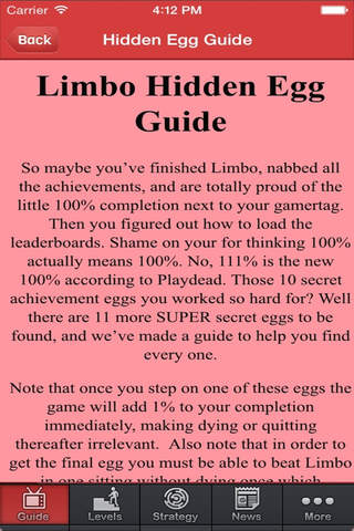 Guide for Limbo - All Chapter Walkthrough And Video,News Guide screenshot 2
