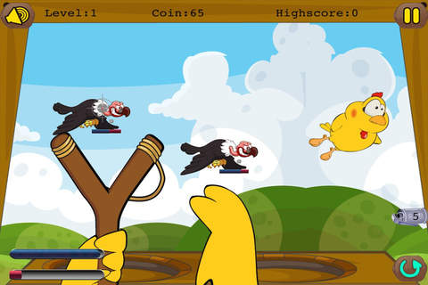 A Chicken Rocket Warrior – Vulture Escape Shoot Out FREE screenshot 3