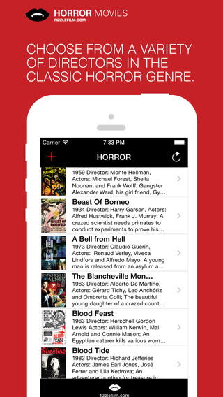 【免費娛樂App】Fizzlefilm Horror – Watch Classic Movies-APP點子