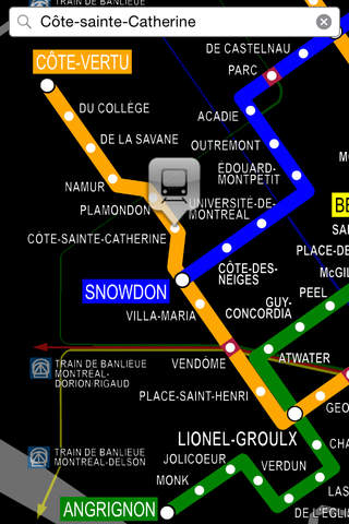 MetroMap Montreal STM Network screenshot 3