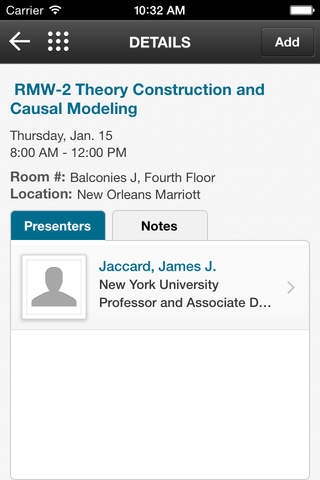 SSWR 19th Annual Conference screenshot 3