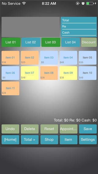 List Shop Manage Shop By App