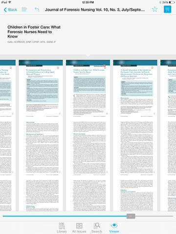 Journal of Forensic Nursing screenshot 3