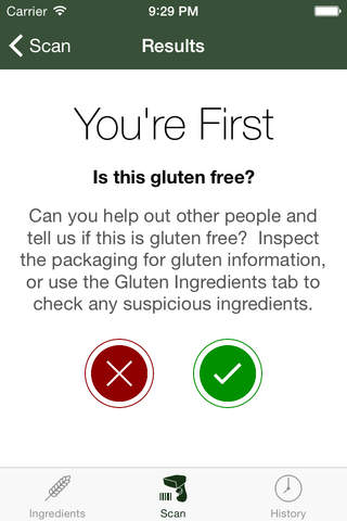Gluten Free Scanner screenshot 3