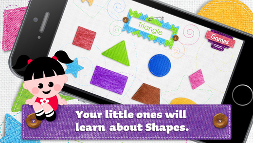 Happy Shapes – Fun educational game for toddlers.