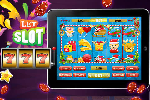 Santa Hot Slots - Free Game For Christmas screenshot 3