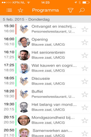 UMCG Wenckebach Conference App screenshot 3