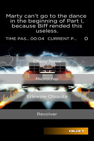 King of Trivia - Ultimate Back to the Future Edition screenshot 3