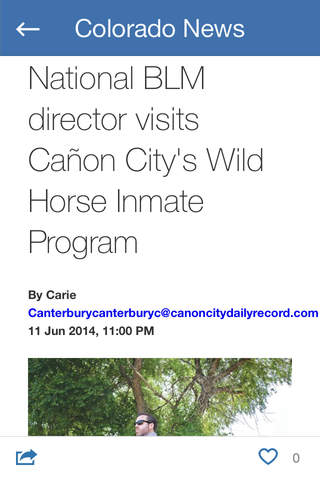 Canon City Daily Record screenshot 4