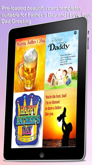 I Love Your Dad e-Cards - Express appreciation and love to your dearest father