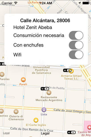Wifi Spots Madrid screenshot 4