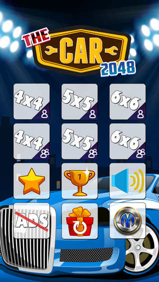 【免費遊戲App】Super 2048 Car and Racing : 