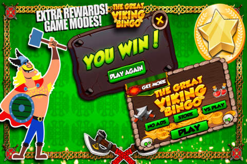 The Great Viking Bingo Vegas Fun screenshot 3